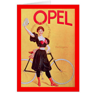 Opel - Poster voor fietsen ( 1900 )