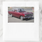 Opel Rekord 1900 Rechthoekige Sticker (Tas)