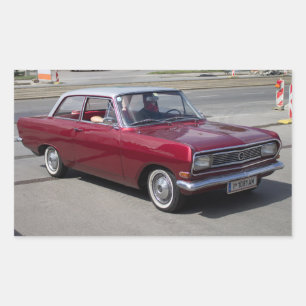 Opel Rekord 1900 Rechthoekige Sticker