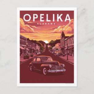 Opelika, Alabama  Briefkaart