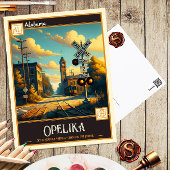 Opelika, Alabama |  Briefkaart
