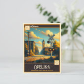 Opelika, Alabama |  Briefkaart (Staand voorkant)