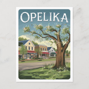 Opelika, Alabama  Briefkaart