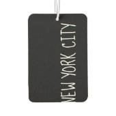 Open 24 uur Neon Diner Sign New York City NYC Luchtverfrisser (Achterkant)