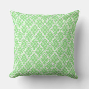 Open Accent Pillow-Moroccan Print Buitenkussen