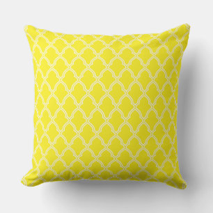 Open Accent Pillow-Moroccan Print Buitenkussen