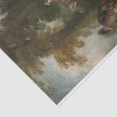 Open Air Dance beroemd gemaakt door Nicolas Lancre Tissuepapier (Detail)