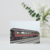 Open-Air-personenauto. Strasburg Railroad Briefkaart (Staand voorkant)