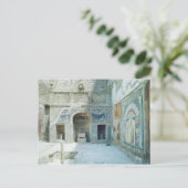 Open air triclinium van het Huis van Neptune Briefkaart (Staand voorkant)