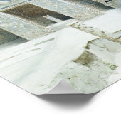 Open air triclinium van het Huis van Neptune Poster (Hoek)