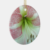Open Amaryllis Appelbloesem Keramisch Ornament (Rechts)
