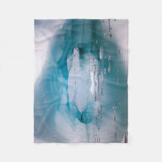 Open Arch Iceberg | Antarctica Fleece Deken (Voorkant)