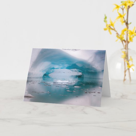 Open Arch Iceberg | Antarctica Kaart (Gele Bloem)