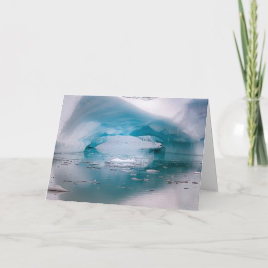 Open Arch Iceberg | Antarctica Kaart (Voorkant)
