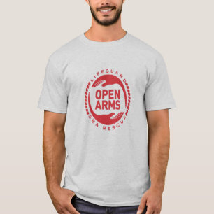 Open armen T-Shirt essentieel