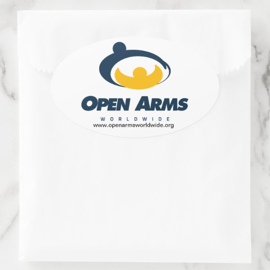 Open Arms Worldwide sticker (Tas)
