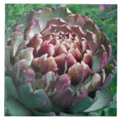 Open Artichoke. Tegeltje (Voorkant)