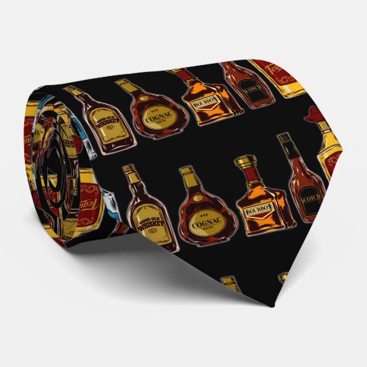 Open balk stropdas (Opgerold)