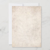 Open Bar en een bruiloft Kaart (Achterkant)