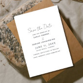 Open Bar Funny Photo Wedding Save The Date