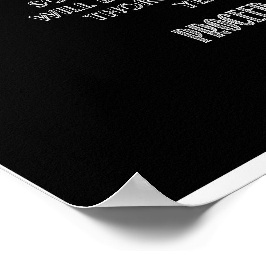 Open Bar Poster (Hoek)