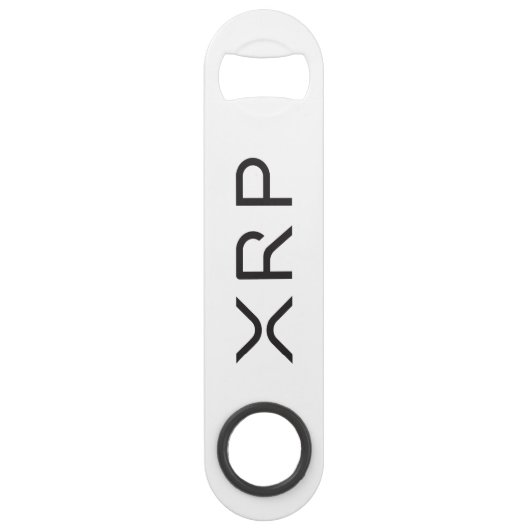 Open Bar XRP-Logo-flesopening Speed Flessenopener (Voorkant)