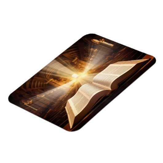 Open Bible Lichtstralen Magneet (Linkerzijde)