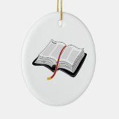 Open Bijbel Keramisch Ornament (Rechts)