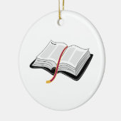 Open Bijbel Keramisch Ornament (Links)