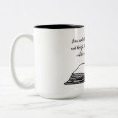 Open Bijbel op 11:25 Tweekleurige Koffiemok (Links)