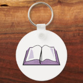 Open Bijbel Sleutelhanger (Voorkant)