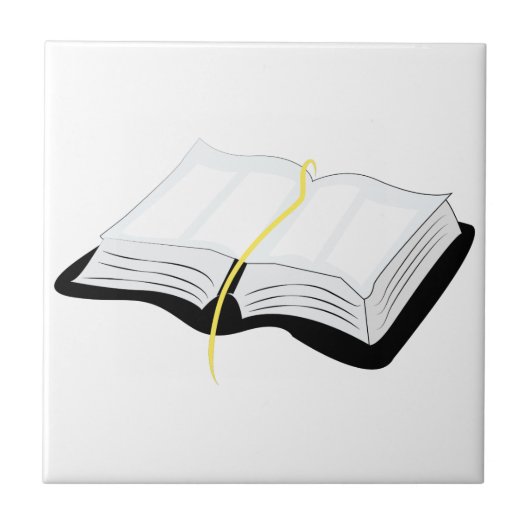 Open Bijbel Tegeltje (Voorkant)