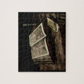 Open Bijbelboek met kaarsen - van Gogh Legpuzzel (Verticaal)