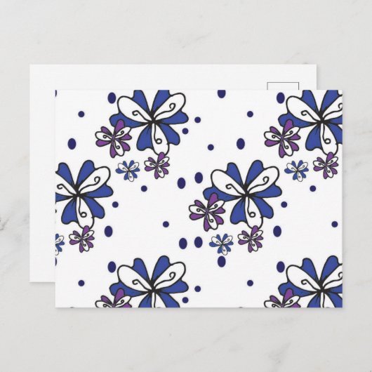 Open Bloom Briefkaarten (Voorkant / Achterkant)