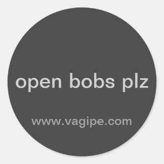 Open bobs stickers