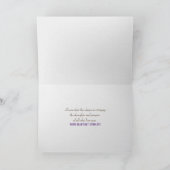 Open Boek en Bloemen op driftwood Kaart (Binnen)