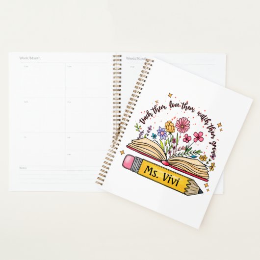 Open boek Leer ze van ze houden Planner (Display)