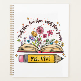 Open boek Leer ze van ze houden Planner