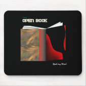 Open boek muismat (Voorkant)