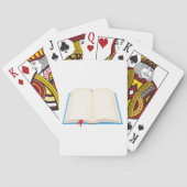 Open boek pokerkaarten (Achterkant)