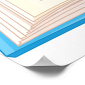 Open boek poster (Hoek)