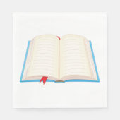 Open boek servet (Voorkant)