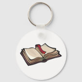 Open Boek Sleutelhanger (Achterkant)