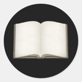  Open Boek Stickers