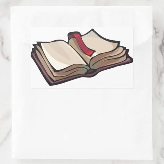 Open Boek Stickers (Tas)