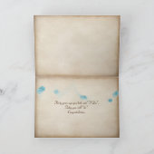 open  boek voor het 30e Jubileum Kaart (Binnen)