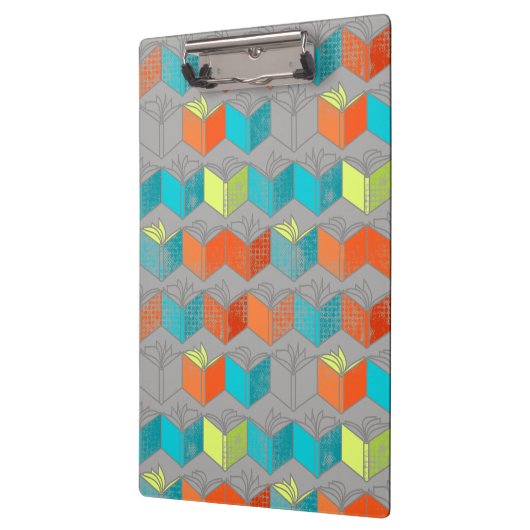 Open boeken klembord (Links)