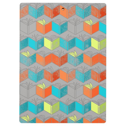 Open boeken klembord (Achterkant)