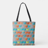 Open boeken tote bag (Achterkant)