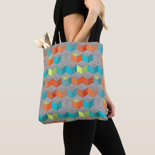 Open boeken tote bag (Dichtbij)